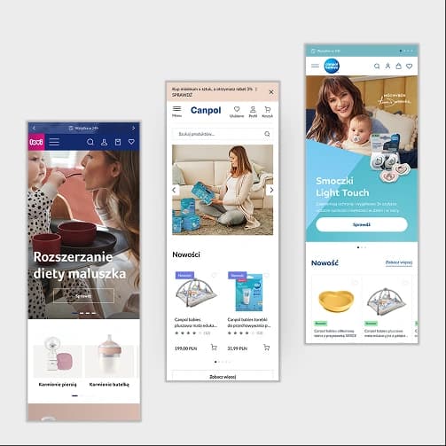 Case study Canpol — Premium ecommerce z rich content