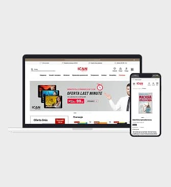Case study ICAN — platforma Magento 2 z dedykowanym designem, integracja SSO, sprzedaż produktów cyfrowych