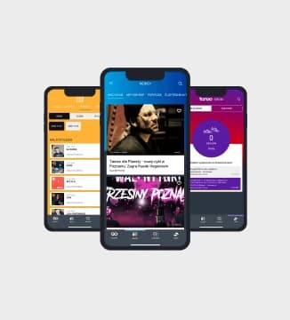 Case study aplikacji Tango — aplikacja z integracją WordPress, liczenie kroków, połączenie z ecommerce, autorski CMS